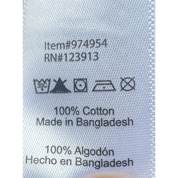 JACHS Flannel Long Sleeve Button Up Collared Men's Plaid Navy SIZE 29.5 Length - Picture 6 of 9